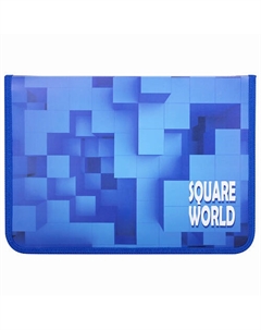 Папка для труда на молнии Square world Юнландия