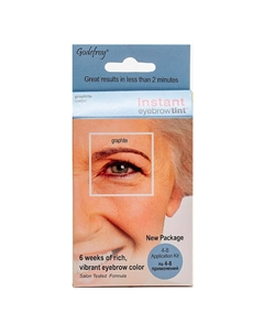 Краска для бровей в капсулах Eyebrow Tint Godefroy