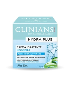 Увлажняющий легкий крем для лица для нормальной кожи Hydra Plus Clinians