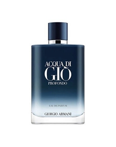 Парфюмерная вода Acqua Di Gio Profondo, перезаполняемый Giorgio armani