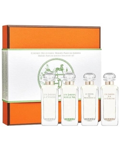 HERMES Набор миниатюр Jardins Discovery Set Hermes