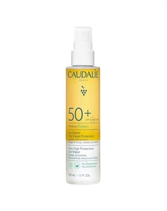 СAUDALIE Вода-спрей для лица, тела и волос Солнцезащитная SPF 50+ Vinosun Protect Caudalie