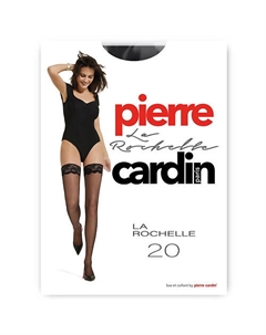 Чулки женские 20 ден La Rochelle nero Pierre cardin