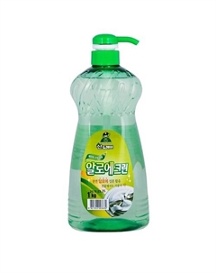 Гель для мытья посуды Aloe Clean с дозатором 1000 Sandokkaebi