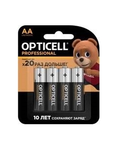 Комплект батареек Professional AA 5052001 Opticell