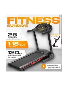 Электрическая беговая дорожка T3000GF Sundays fitness