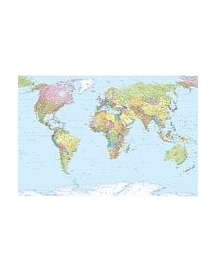 Фотообои листовые World Map XXL4-038 Komar