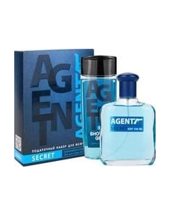 Парфюмерный набор Agent Secret Гель для душа 250мл+Парфюмерная вода 100мл Delta parfum