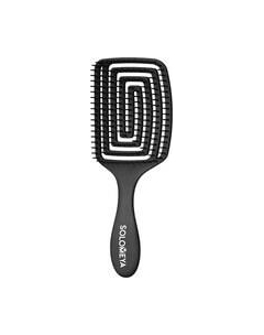 Расческа-массажер Wet Detangler Brush Paddle Grape / 14-2026 Solomeya