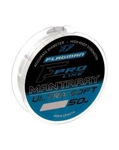 Леска монофильная Mantaray Ultra Soft 50м 0.09мм / MUS-0.09 Flagman fishing