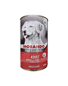 Влажный корм для собак Professional Cane Beef Morando