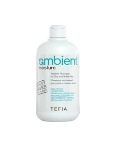 Шампунь для волос Ambient Moisture пептидный для сухих и ломких волос Tefia