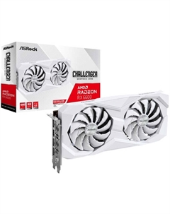 Видеокарта Radeon RX 6600 Challenger White 8GB RX6600 CLW 8G Asrock