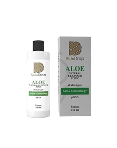 Тоник для всех типов кожи Алое aloe natural cleanser tonic 150.0 Skindrop