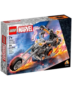 Конструктор Marvel Super Heroes 76245 Робот и мотоцикл Призрачного Гонщика Lego