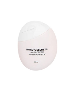 Крем для рук "Warm Vanilla" NORDIC SECRETS COLLECTION Лэтуаль