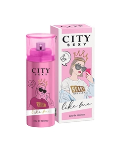 Туалетная вода женская City Sexy Like me 60.0 City parfum