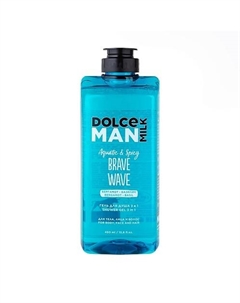 Гель для душа 3 в 1 Лихая Волна Brave Wave Man Dolce milk