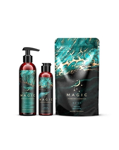 SPA Бокс подарочный magic water incense patchouly шампунь,скраб,масло Pure bases