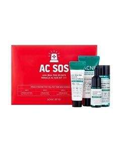 Набор для проблемной кожи AC SOS AHA-BHA-PHA 30 Days Miracle Some by mi