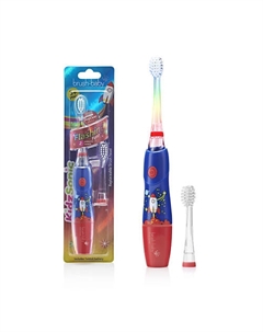 BRUSH-BABY KidzSonic Звуковая зубная щетка Ракета от 3 лет Brush-baby