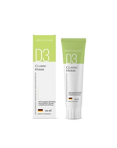 Зубная паста D3 Classic Herbs #dentaglanz