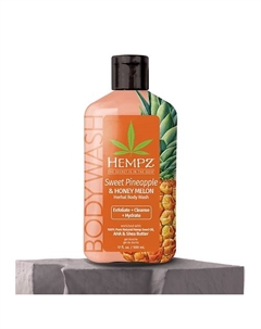 Гель для душа Ананас и Медовая дыня Sweet Pineapple & Honey Melon Herbal Body Wash 500.0 Hempz