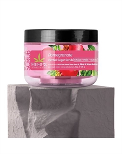 Скраб сахарный для тела Гранат /Pomegranate Sugar Scrub 176.0 Hempz