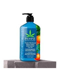 Кондиционер Тройное увлажнение / Triple Moisture Fresh Citrus Herbal Conditioner 500.0 Hempz