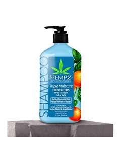 Шампунь Тройное увлажнение / Triple Moisture Daily Herbal Replenishing Shampoo 500.0 Hempz