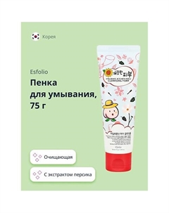 Пенка для умывания с экстрактом персика 75.0 Esfolio