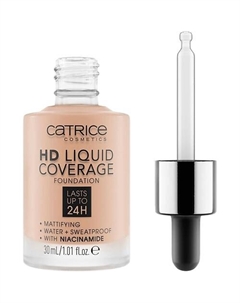 Тональная основа HD Liquid Coverage Foundation Catrice