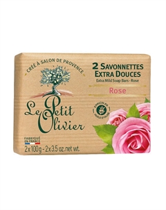 Мыло нежное Роза Rose Soap Le petit olivier