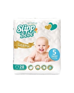 Подгузники для детей TWIN № 5 28.0 Slipp bebe