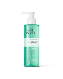 Гель для умывания очищающий Clean Up Purifying Cleansing Gel Anne moller