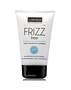 Маска интенсивного увлажнения FRIZZ FREE CURL ELASTICITY MASQUE 100.0 Lorvenn hair professionals