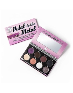 Палетка кремовых теней с шиммером PETAL TO THE METAL The Shift into Neutral Thebalm