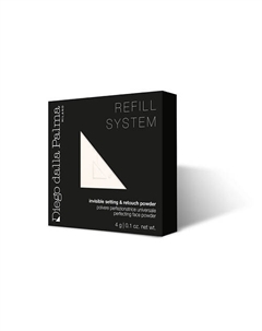 Пудра для лица совершенствующая тон кожи Invisible Setting&Retouch Powder Refill System Diego dalla palma milano