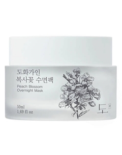 Крем-маска для лица ночная увлажняющая с цветком персика Peach Blossom Overnight Mask House of dohwa