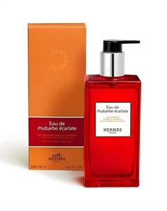 HERMES Парфюмированный гель для душа Eau de Rhubarbe Ecarlate Hermes