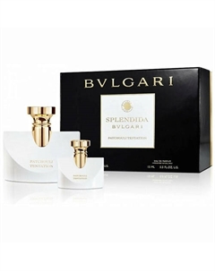 Набор Splendida Patchouli Tentation: Парфюмерная вода + Парфюмерная вода в дорожном формате Bvlgari