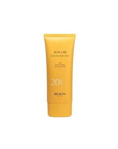 Солнцезащитный крем для тела 20 SPF Sun Lab Reson