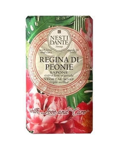 Мыло With Love And Care Regina di Peonie Nesti dante