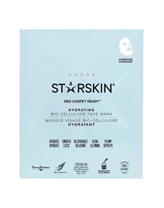 Маска для лица биоцеллюлозная увлажняющая Starskin