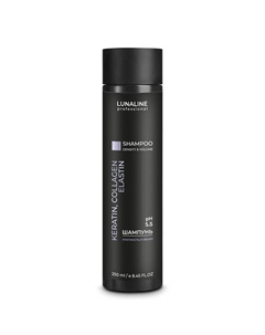 Шампунь KERATIN, COLLAGEN, ELASTIN плотность и объем 250 Lunaline