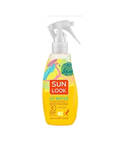 Солнечная вода прозрачный солнцезащитный спрей spf-30 200.0 Sun look