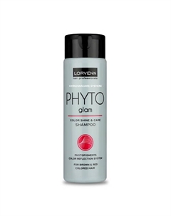 Шампунь PHYTO GLAM для коричневых и красных оттенков 300.0 Lorvenn hair professionals