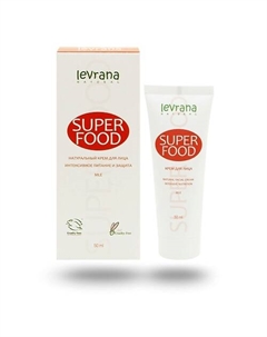 Крем для лица Super Food Natural Facial Cream Levrana