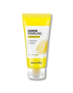 Пенка для умывания с экстрактом лимона LEMON SPARKLING Cleansing Foam 120.0 Secret key