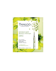 Маска для лица энергизирующая со спирулиной Energy Booster Shot Mask Thalgo